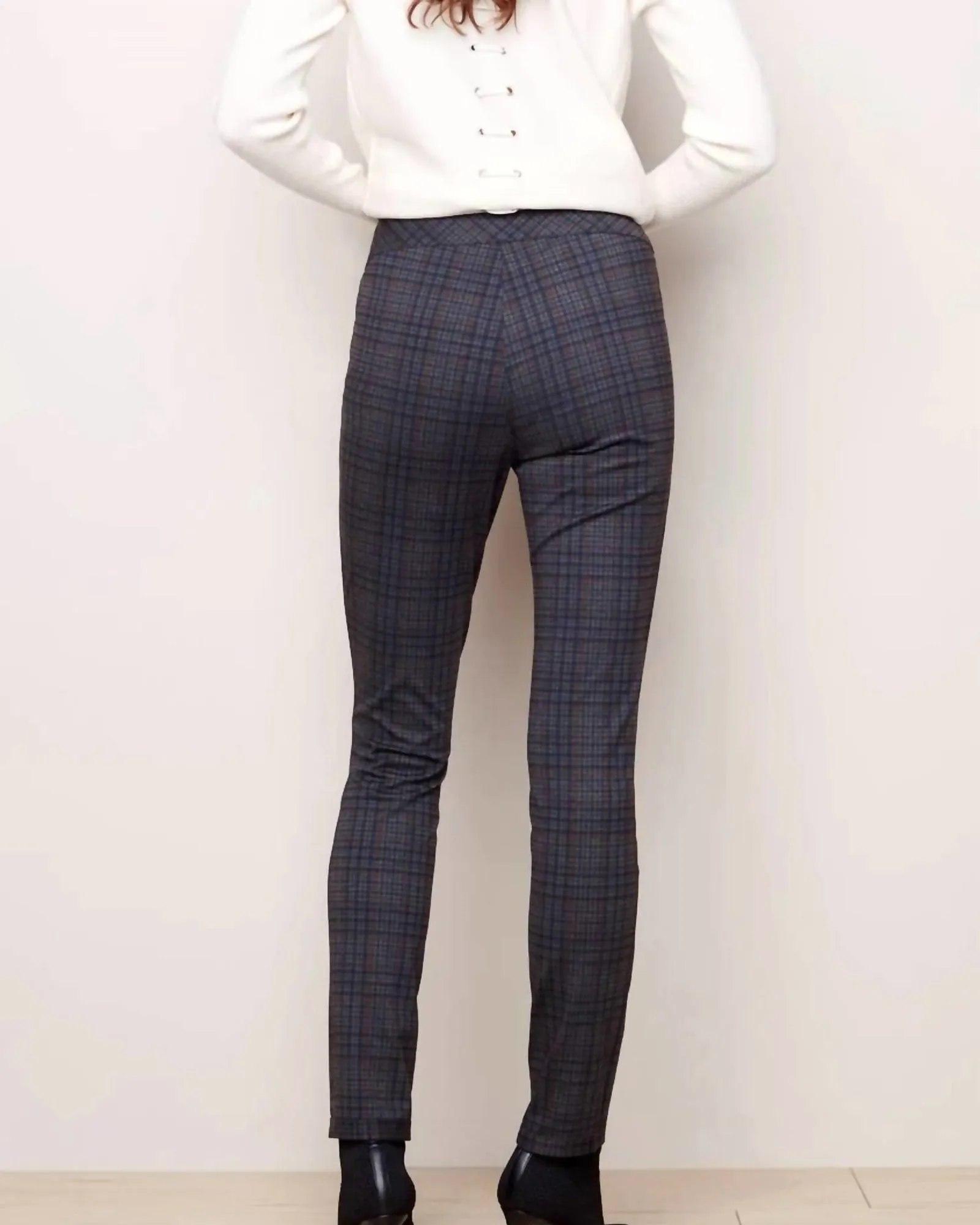 Reversible Plaid Pant In Marine/Navy | Marine/Navy
