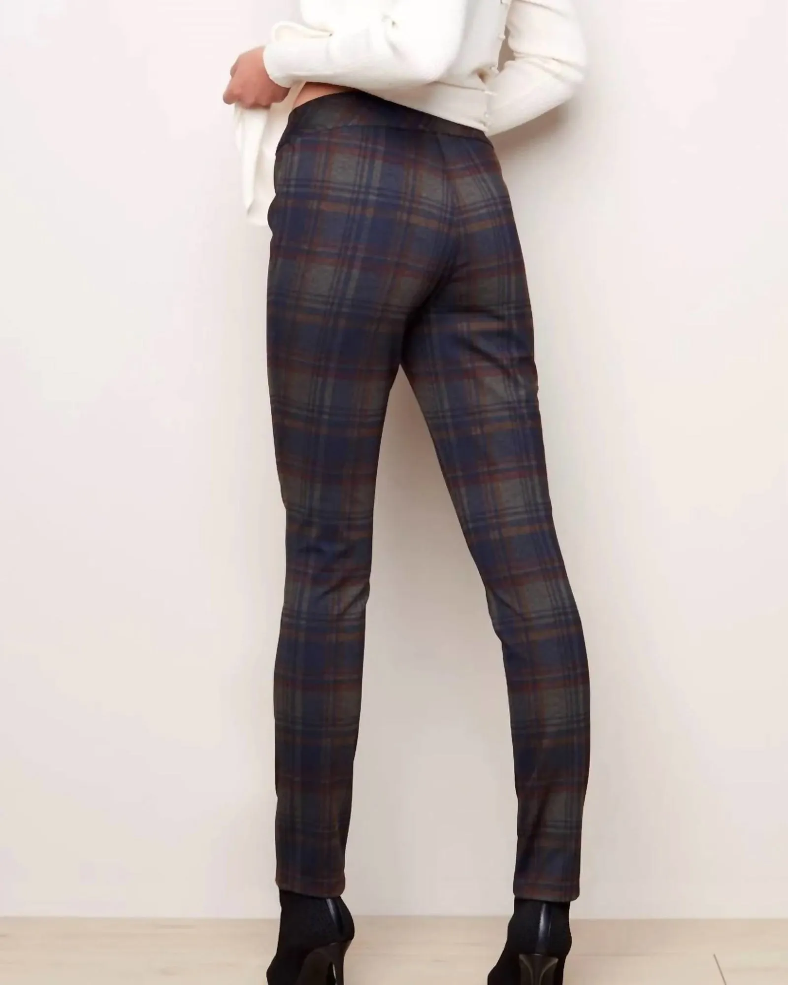 Reversible Plaid Pant In Marine/Navy | Marine/Navy