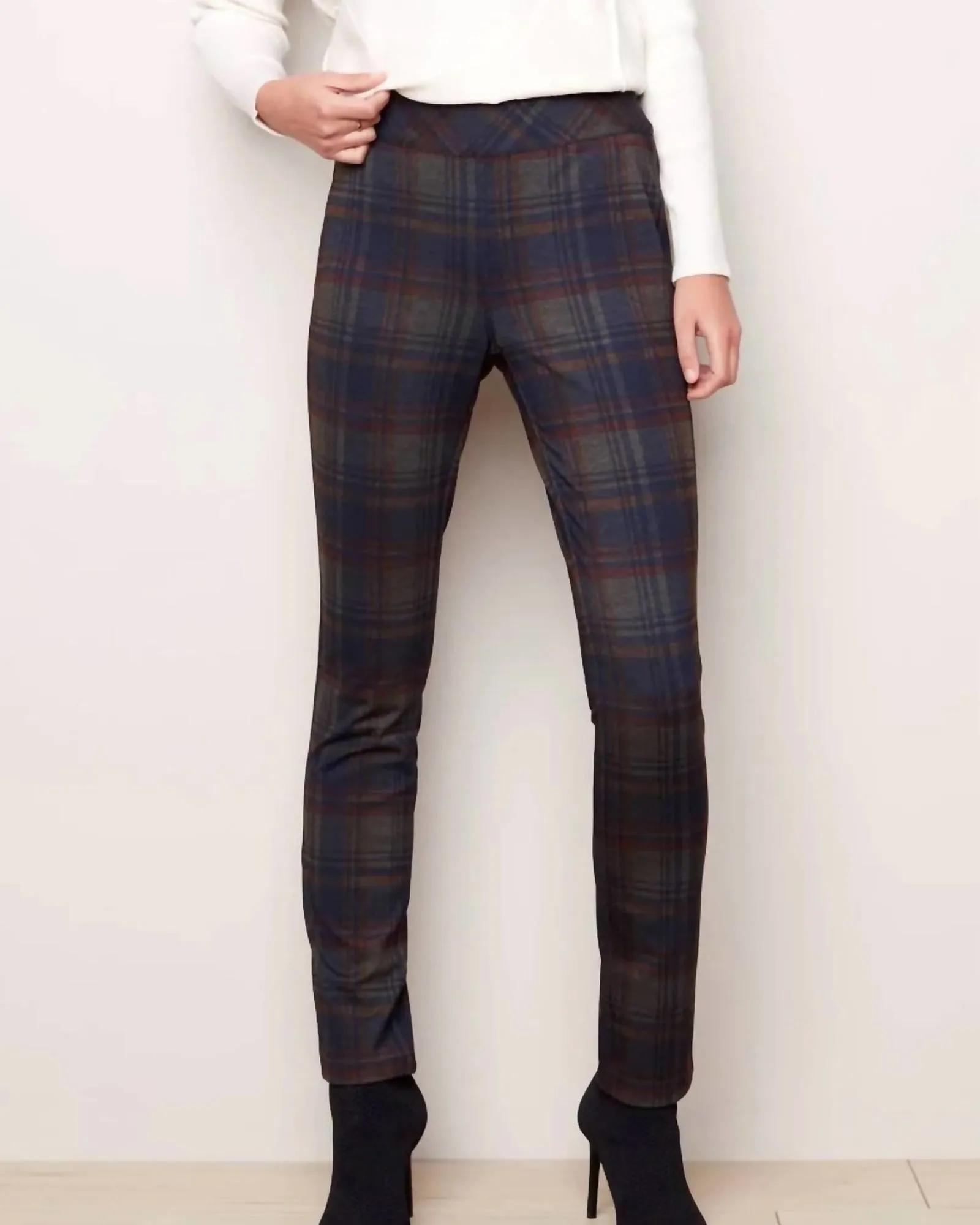 Reversible Plaid Pant In Marine/Navy | Marine/Navy