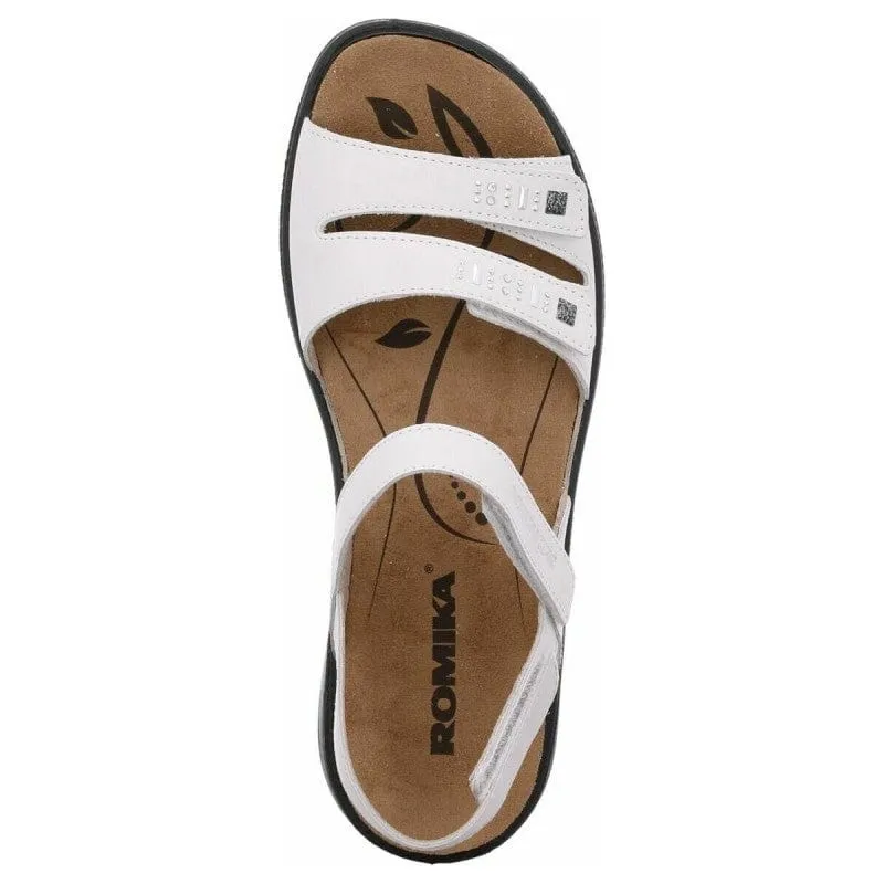 Romika Women's Ibiza 86 Sandals- White
