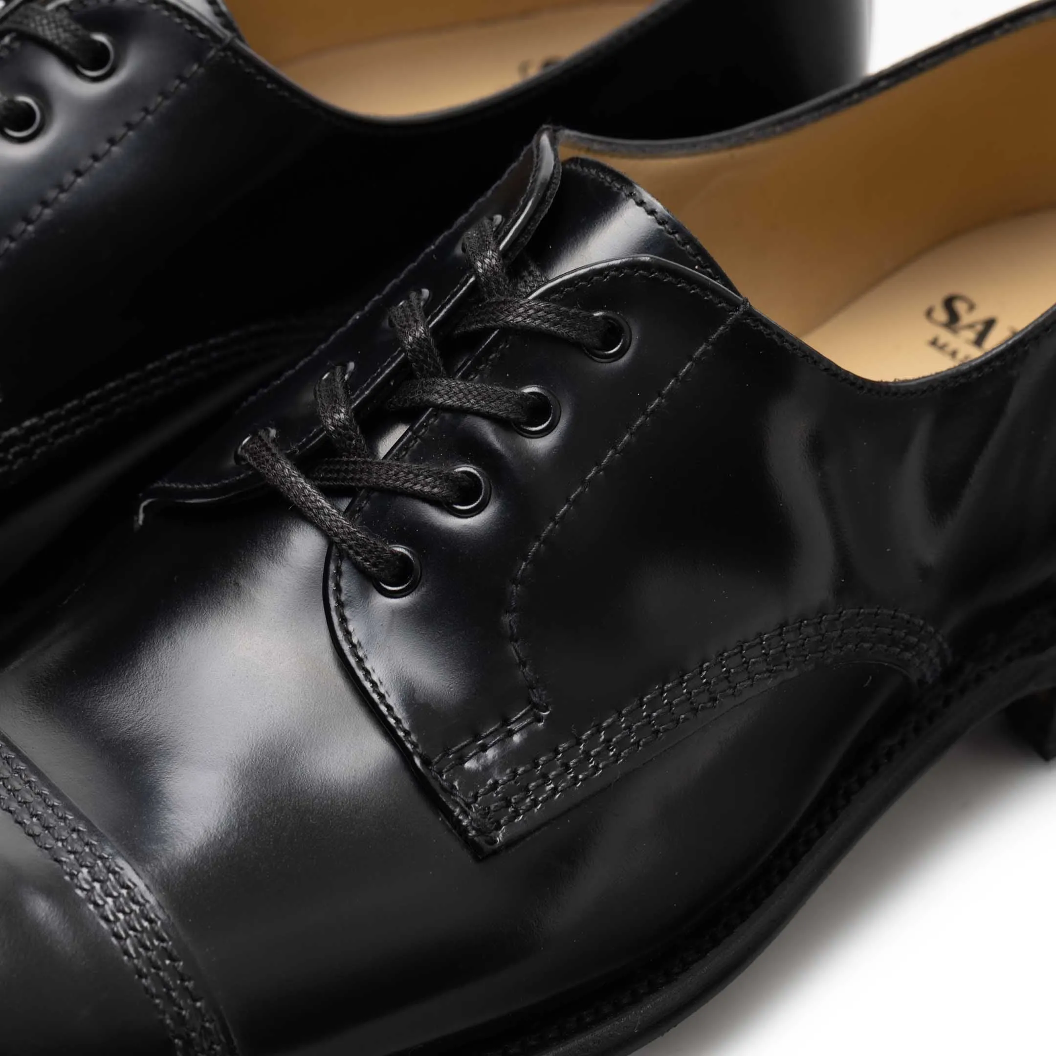 Sanders Japan BGS Derby Shoe Black 2545B
