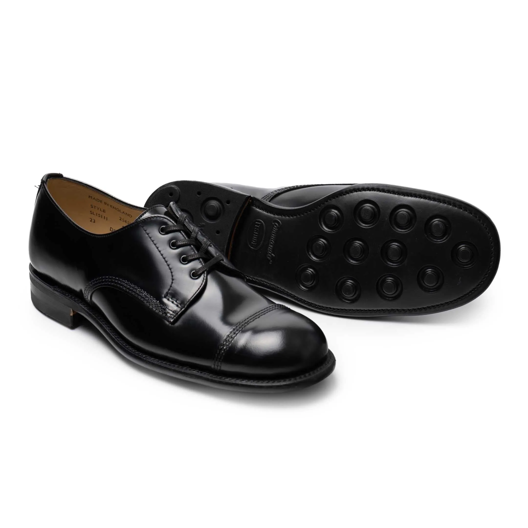 Sanders Japan BGS Derby Shoe Black 2545B
