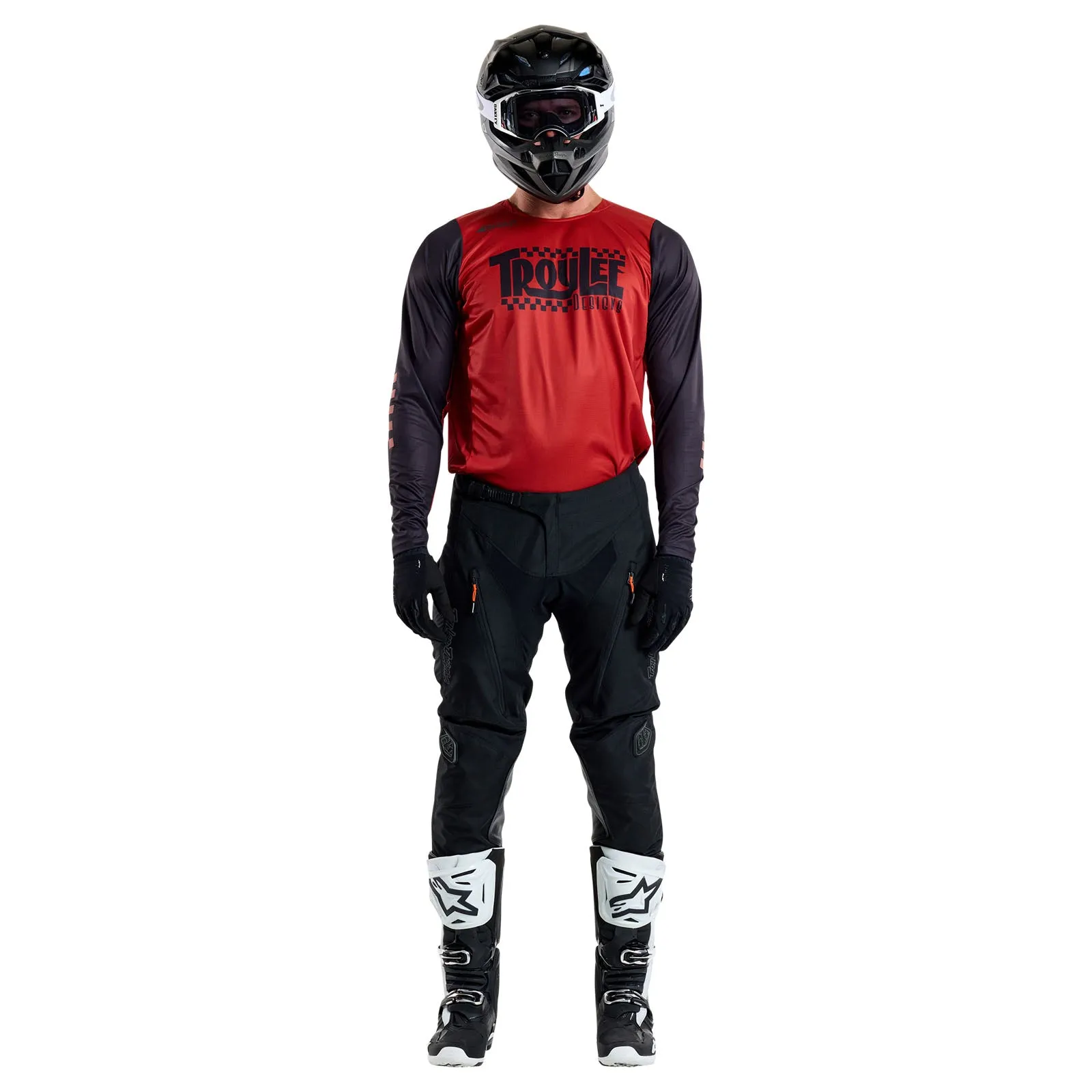 Scout GP Jersey Big Lee Black / Burnt Orange