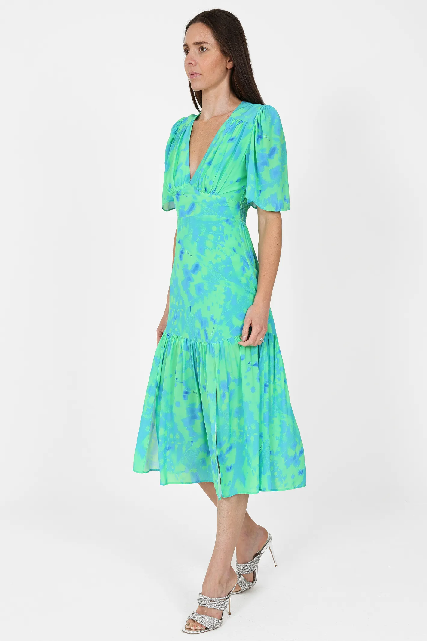 Sirens London Imelda Green Butterfly Dress