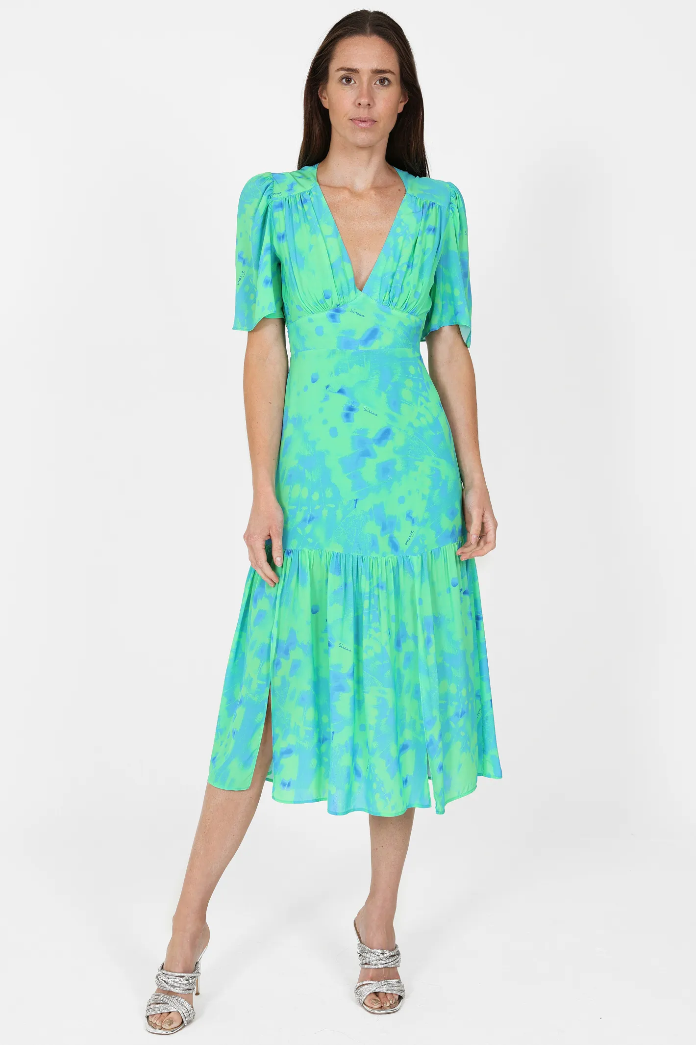 Sirens London Imelda Green Butterfly Dress