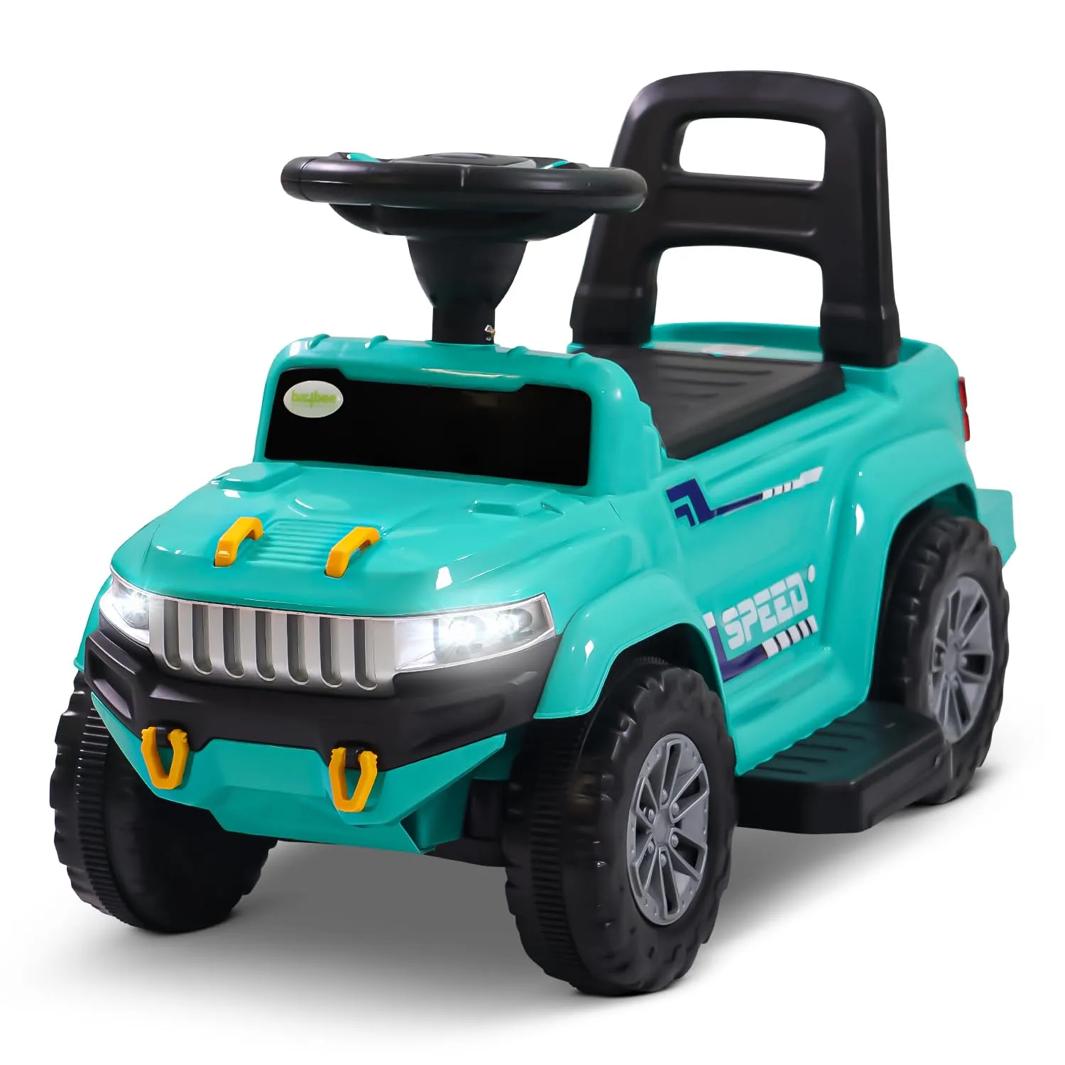 Speedy Pro Rechargeable Battery Operated Jeep for Kids with Music & LED Light