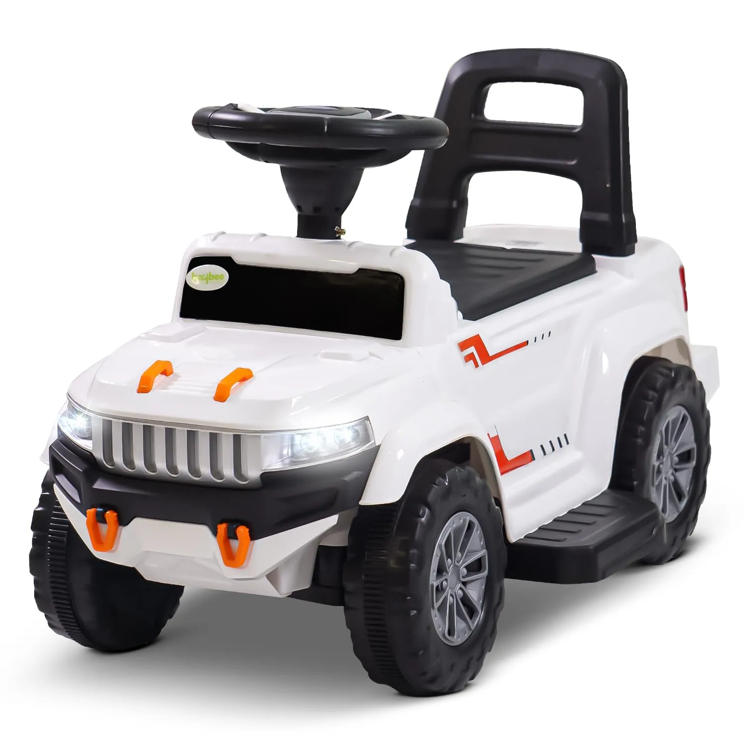 Speedy Pro Rechargeable Battery Operated Jeep for Kids with Music & LED Light