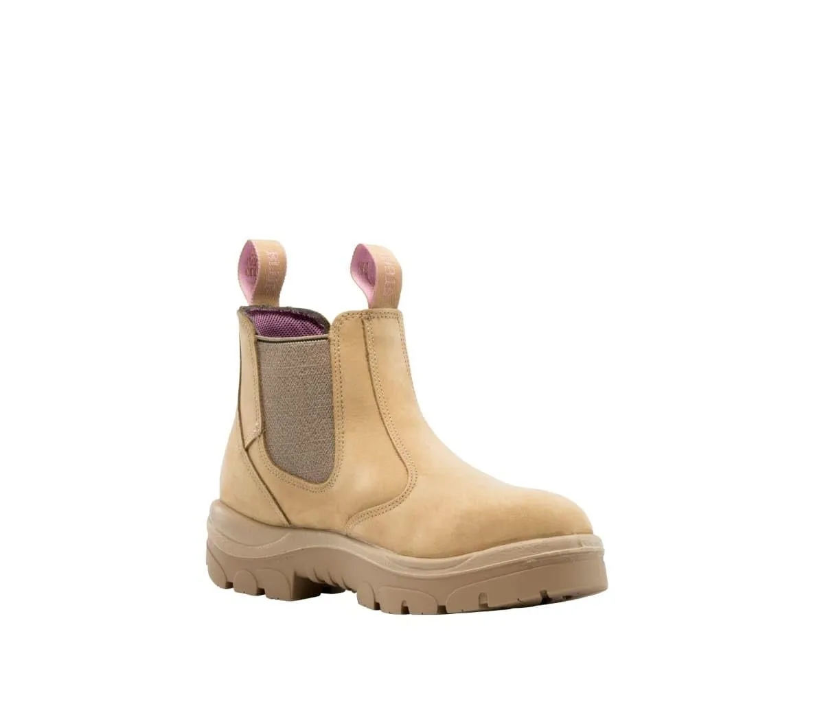 Steel Blue Ladies Hobart Slip-On Style Steel Toe Safety Work Boot