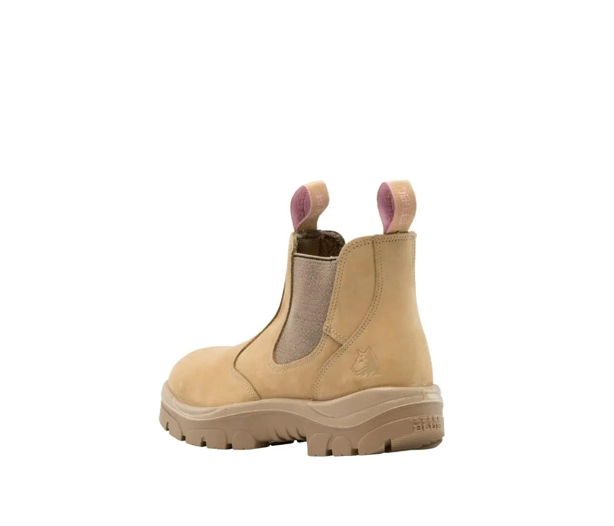 Steel Blue Ladies Hobart Slip-On Style Steel Toe Safety Work Boot