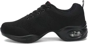 SWDZM Women's Dance Shoes,Breathable Fashion Sneakers,Split-Sole Dance Jazz Shoes,Mesh Outdoor Shoes J706 876