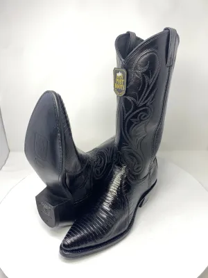 Vintage Dan Post WOMENS Teju Lizzard BootsDP0450J