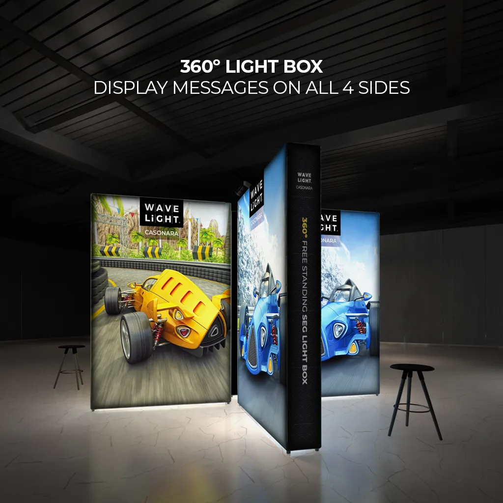 WaveLight® Casonara SEG Light Box Display - 1.8m