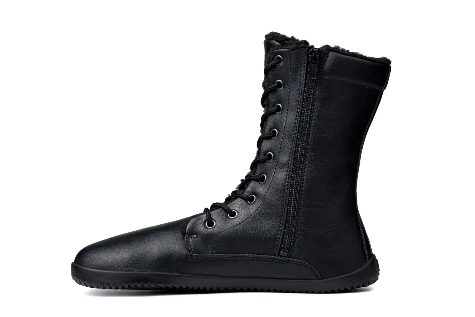 Women’s Jaya Winter Comfort Zip-up Boots – All Black