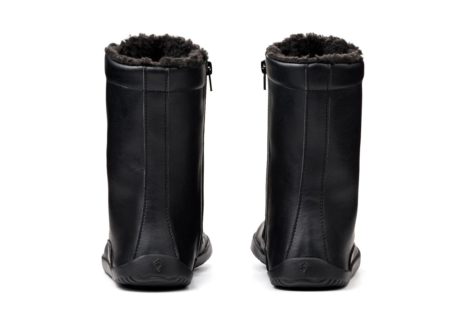 Women’s Jaya Winter Comfort Zip-up Boots – All Black
